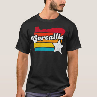 Camiseta Corvallis Oregon Vintage - Souvenir 2 Afastado