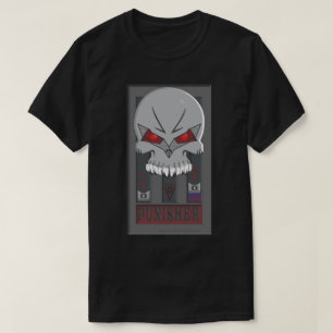 Camiseta Corveta o crânio do Punisher