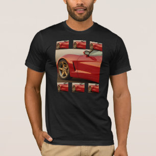 Camiseta Corvetas Vermelhas
