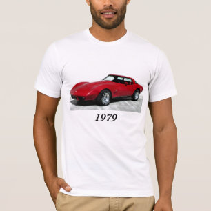 Camiseta Corvete Vermelho 1979