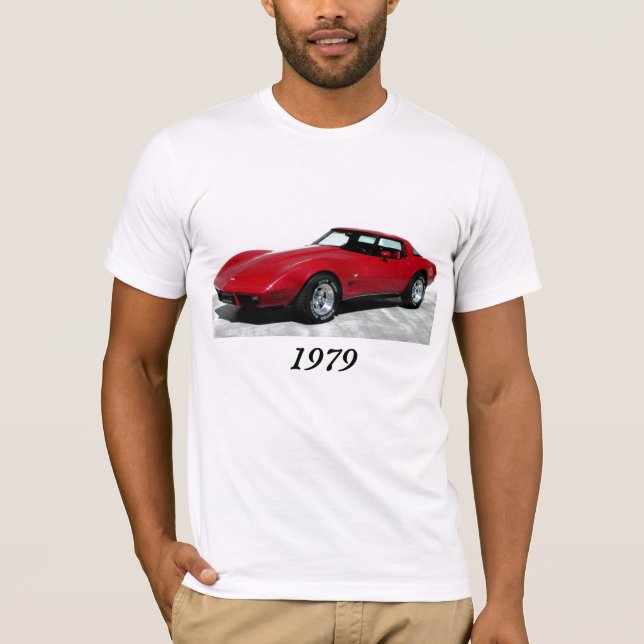 Camiseta Corvete Vermelho 1979 (Frente)