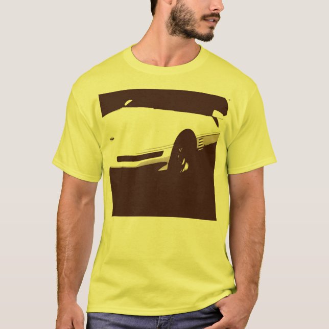Camiseta Corvette Classic Pop Art 1992 (Frente)