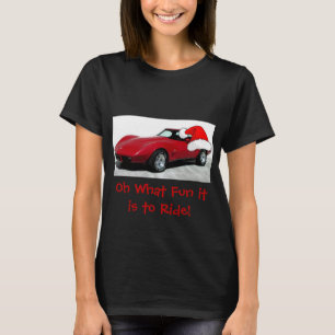 Camiseta Corvette Vermelho Natal 1979