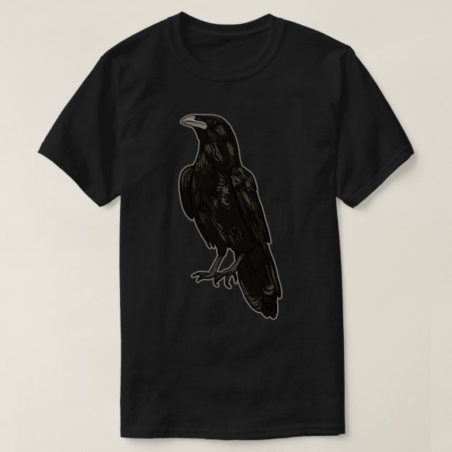 Camiseta Corvo (Frente do Design)