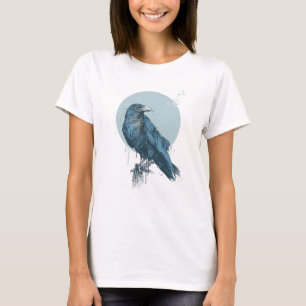 Camiseta Corvo azul