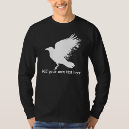 Camiseta Corvo - branco