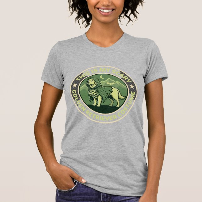 Camiseta Corvo da Noite Assustador Maçã Assombrada Castelo  (Frente)