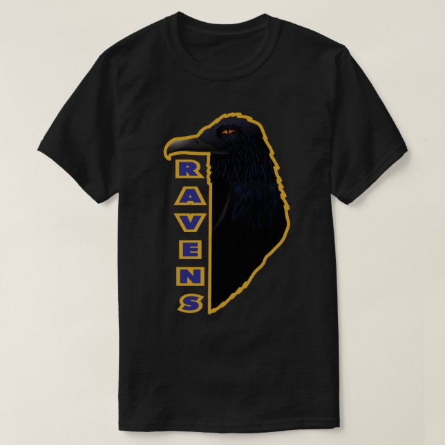 Camiseta corvo de corvos (Frente do Design)