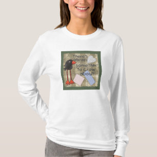 Camiseta Corvo de Pernas Longas, Algo para Cortar