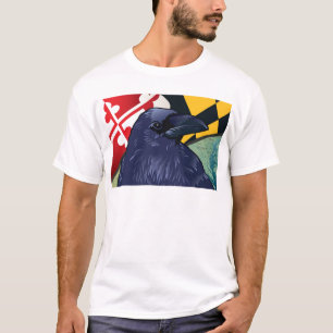 Camiseta Corvo do cidadão, Maryland nunca mais