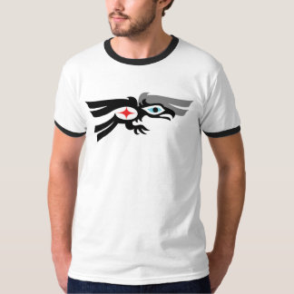 Camiseta Corvo do Haida em vôo