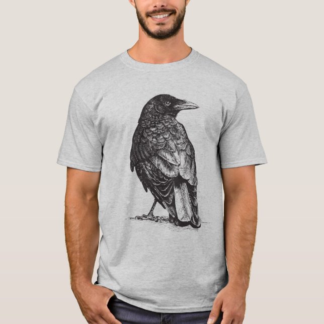 Camiseta Corvo do nanowatt (Frente)