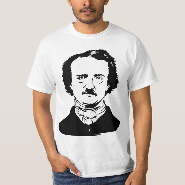 Camiseta Corvo do ponto de entrada de Edgar Allen (Frente)