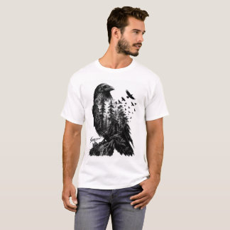 Camiseta Corvo Encharcado