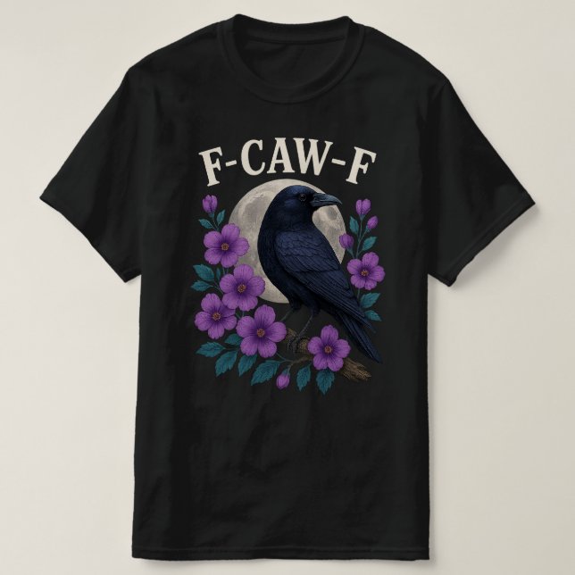Camiseta Corvo F CAW F (Frente do Design)