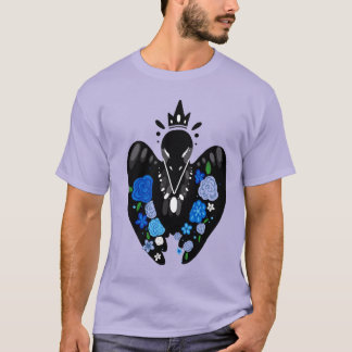 Camiseta Corvo floral
