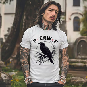 Camiseta Corvo Malvado Engraçado