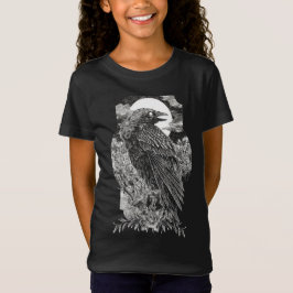 Camiseta Corvo Místico Sombrio