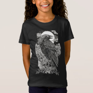 Camiseta Corvo Místico Sombrio