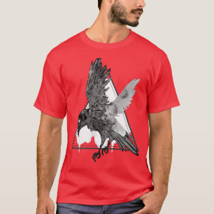 Camiseta Corvo preto