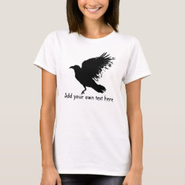 Camiseta Corvo - preto