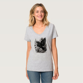 Camiseta Corvo Steampunk