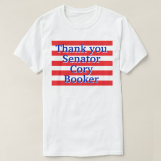 Camiseta Cory Booker Obrigado