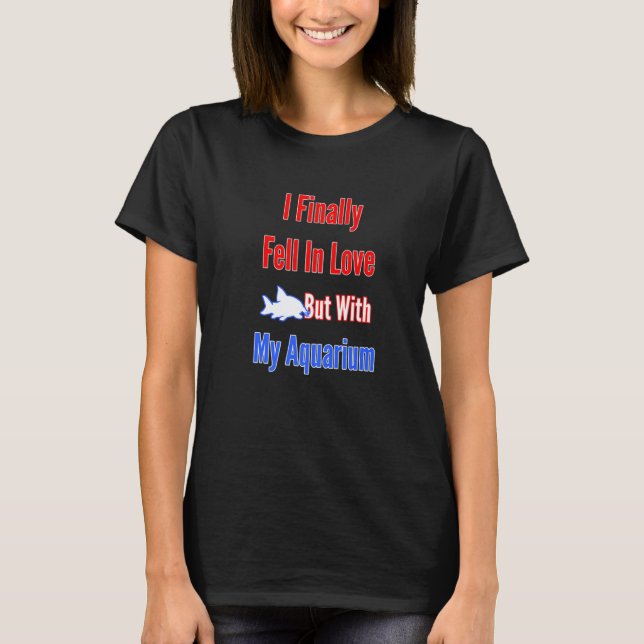 Camiseta Corydoras Fish Aquarium Fell In Love  Fish Tank (Frente)