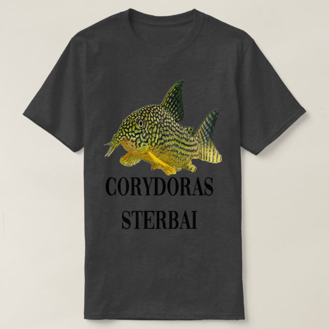 Camiseta Corydoras Sterbai (Frente do Design)