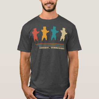 Camiseta Cosby Tennessee Vintage Bear TN Distressed Retro 7