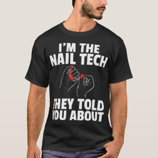 Camiseta Cosmetólogo Polonês Técnico Nail Tech
