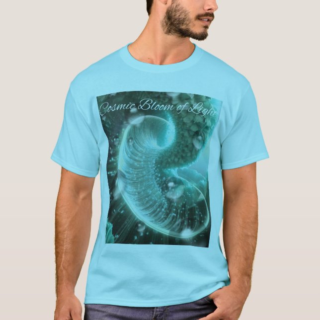 Camiseta Cosmic Bloom of Light (Frente)