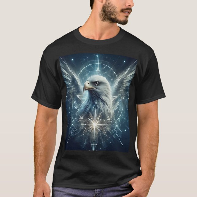 Camiseta Cosmic Eagle: Guardian of the Stars (Frente)