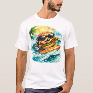 Camiseta Cosmic Island Burger T-Shirt | Comida Esp