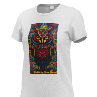 Camiseta Cosmic Mandala Owl
