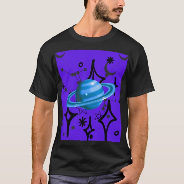 CAMISETA COSMIC PLANET GRAPHIC ART (Frente)