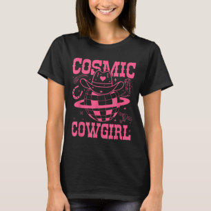 Camiseta Cosmic Space Cowgirls Festa de Despedida