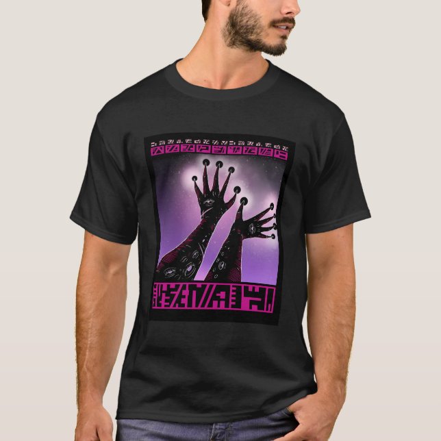 Camiseta Cósmica Manda Mensagem Extraterrestre (Frente)