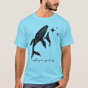 Camiseta "Cosmos em Suas Mãos"