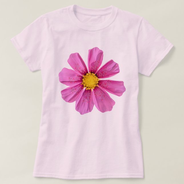 Camiseta Cosmos Flower Chemistry Molecule T Shirt (Frente do Design)