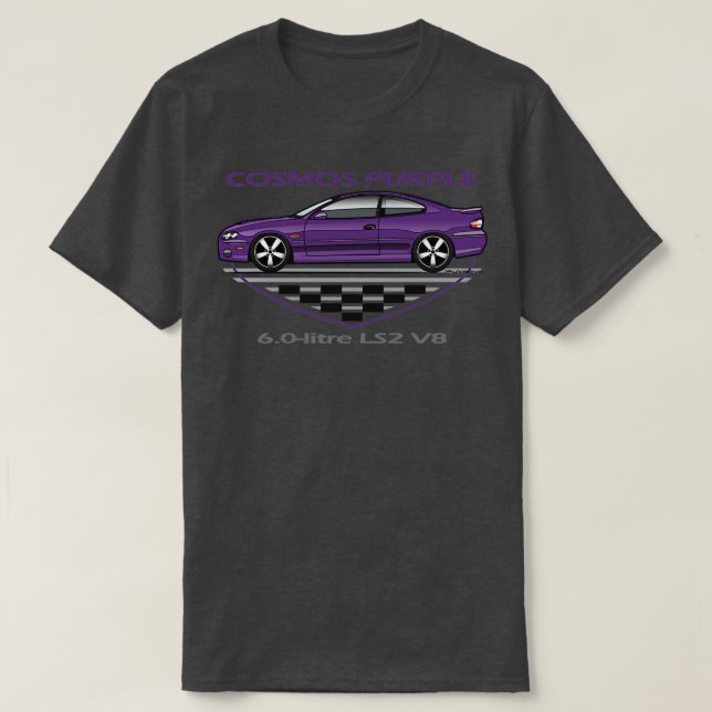 Camiseta Cosmos Purple (Frente do Design)