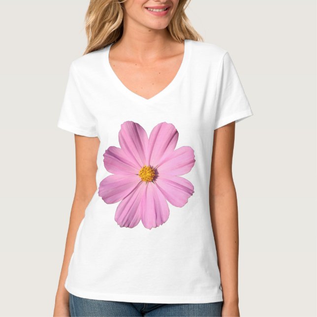 Camiseta Cosmos Rosa (Frente)