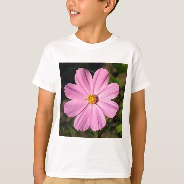 Camiseta Cosmos Rosa (Foto Quadrada) (Frente)