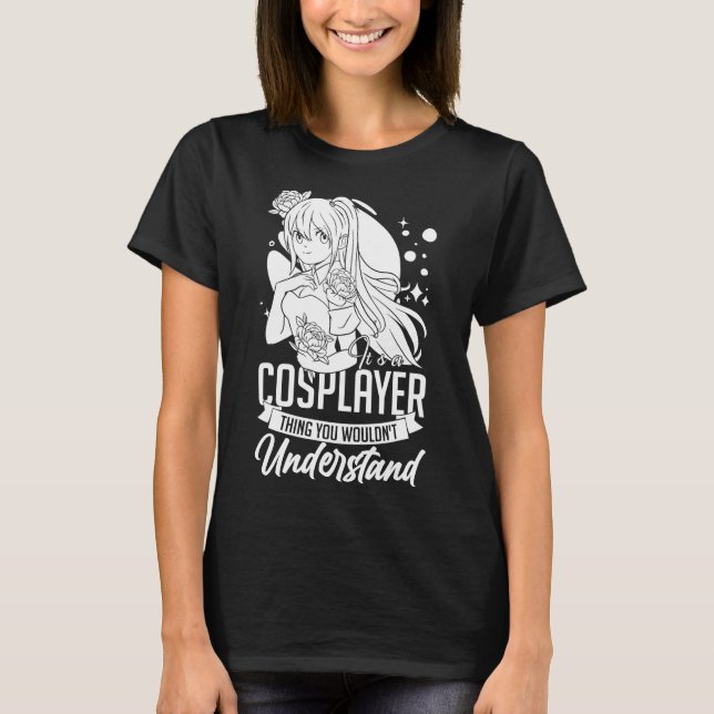 Camiseta Cosplay Anime Cosplayer Ideas Cosplay Manga 9 5 (Frente)