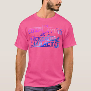 Camiseta Cosplay de Personagem Secundário
