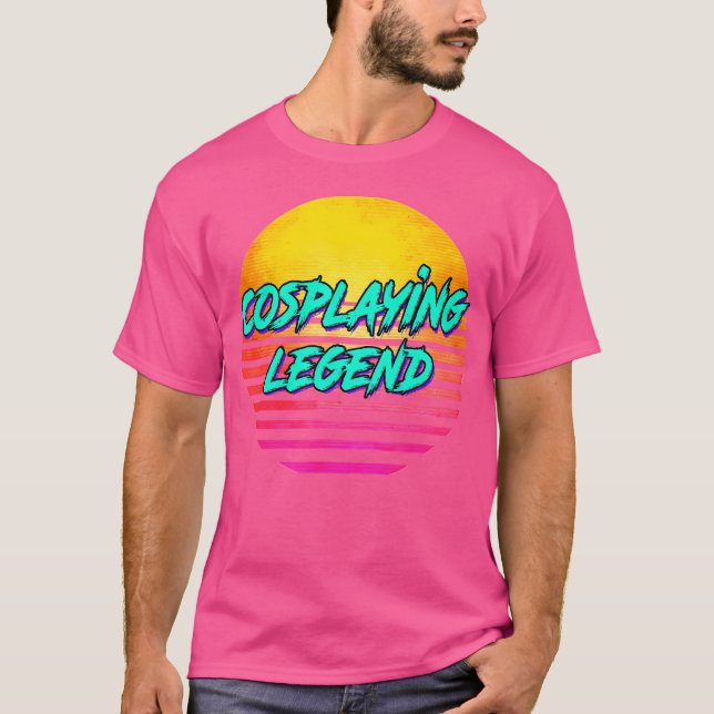 Camiseta Cosplay Divertido (Frente)
