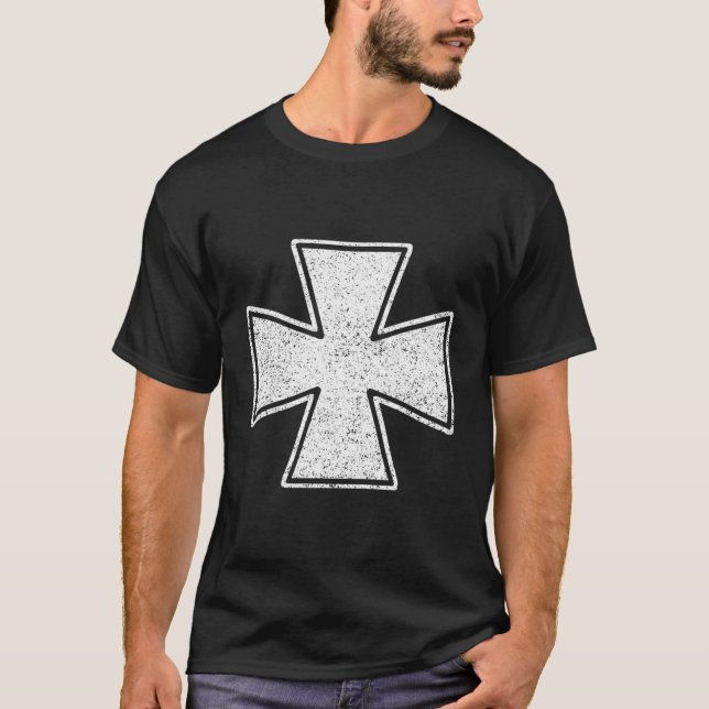 Camiseta Cossack Cross Ucraniano (Frente)
