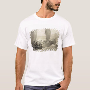 Camiseta Cossacks de Azov que embarcam um cheio do corsári