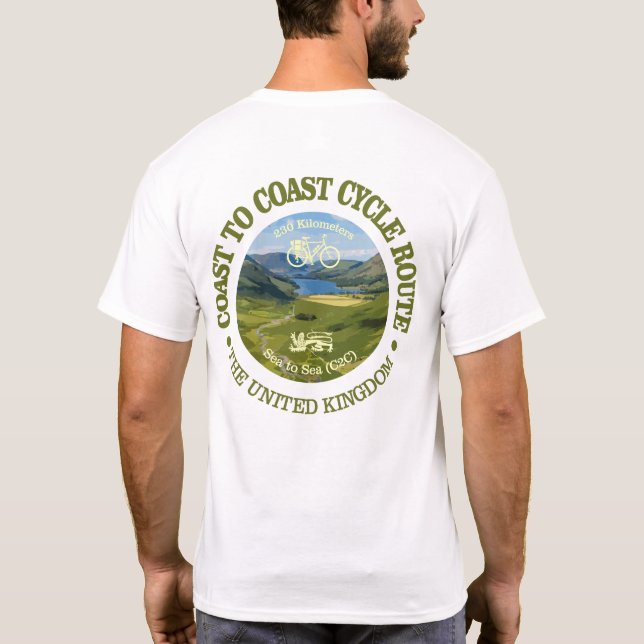 Camiseta Costa-Costa "C2C" (ciclismo c) (Verso)