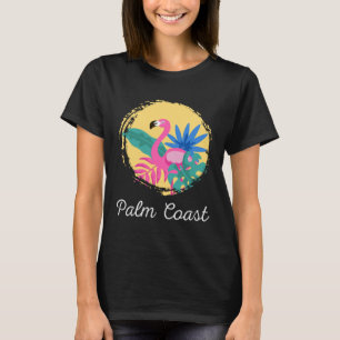 Camiseta Costa da Palma Flórida Praia Tropical Flamingo